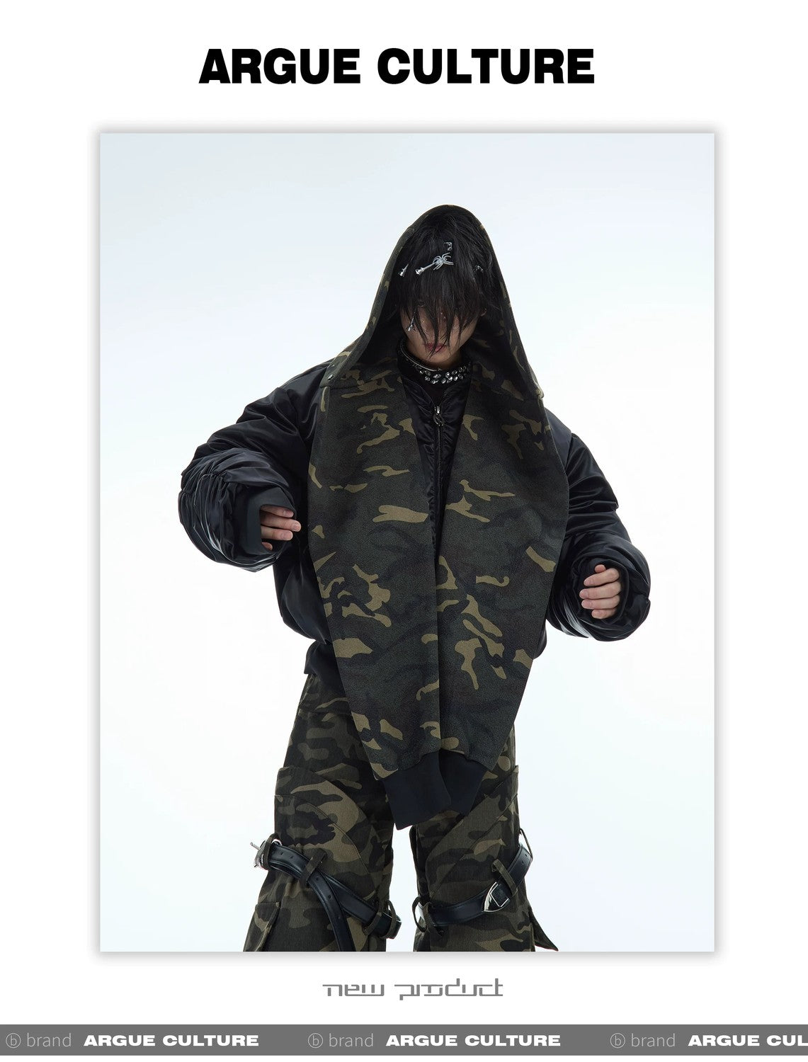 desc::camo-patchwork-hooded-bomber-jacket-heavyweight-winter-parka-detail-img-12