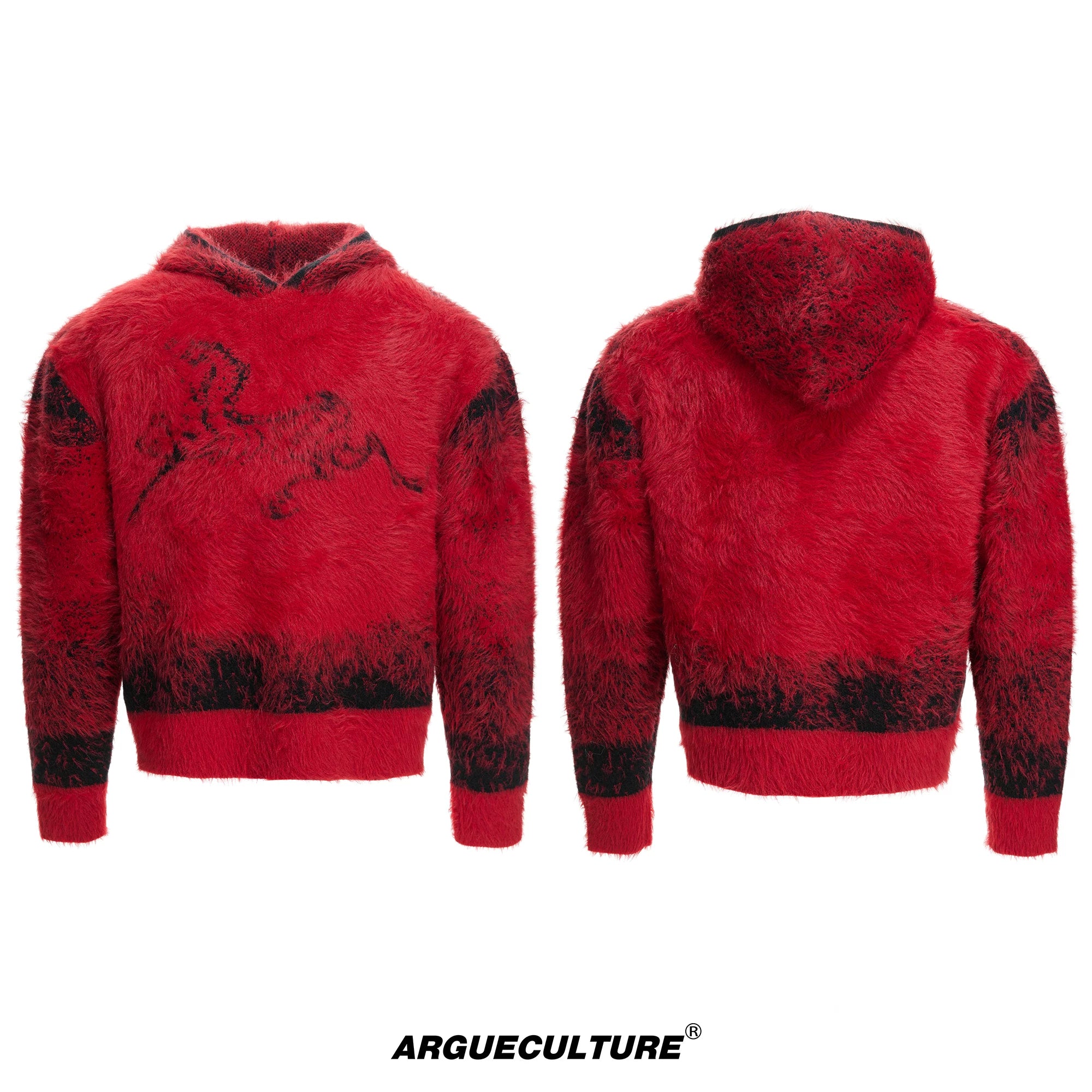 cloud-gradient-faux-mink-heavyweight-hoodie-sweater-brown