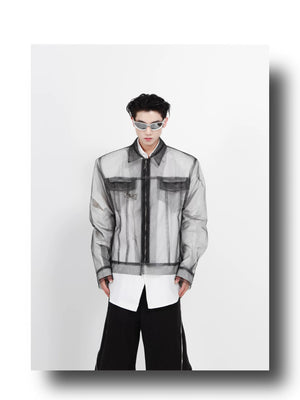 desc::contrast-stitching-mesh-punk-jacket-for-men-detail-img-1