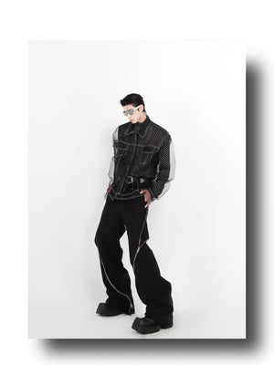 desc::contrast-stitching-mesh-punk-jacket-for-men-detail-img-7