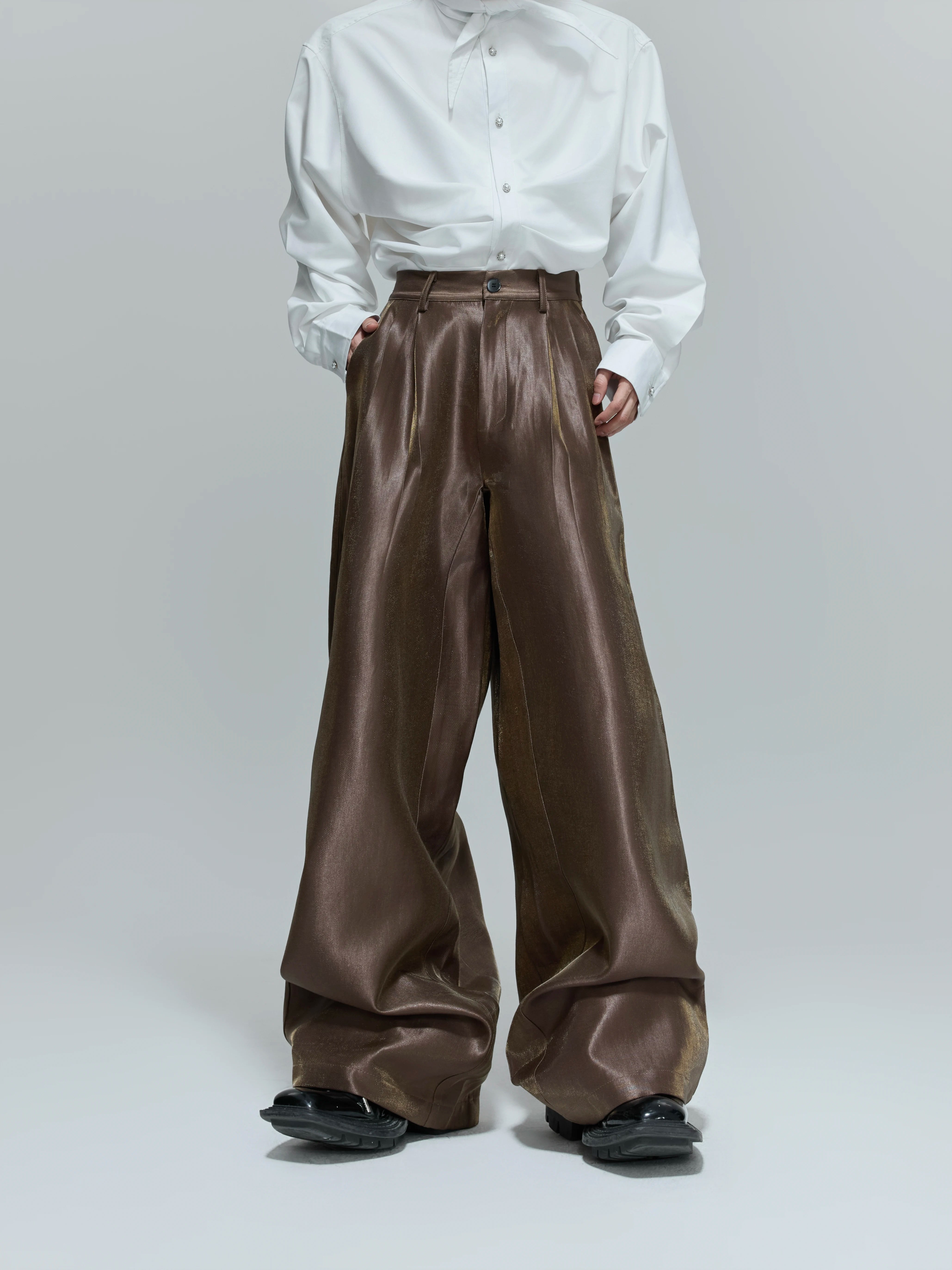 crinkle-texture-wide-leg-baggy-streetwear-pants-brown-pants