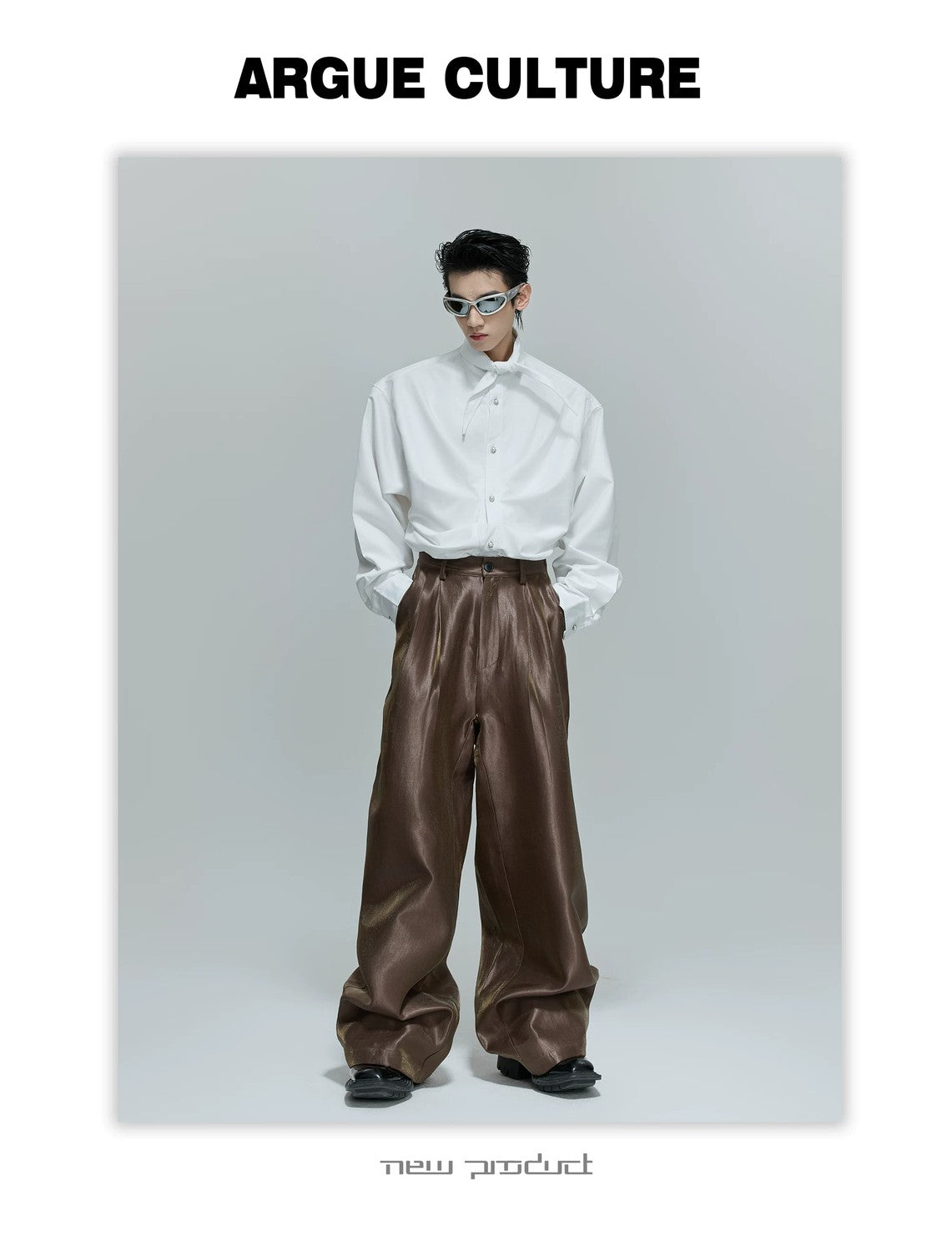 desc::crinkle-texture-wide-leg-baggy-streetwear-pants-detail-img-10