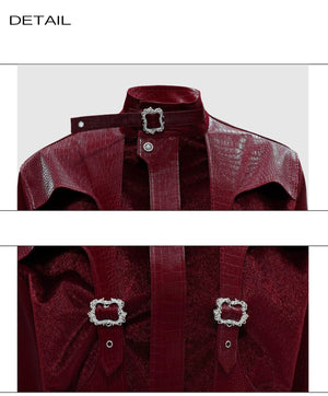 desc::croc-embossed-cropped-moto-jacket-with-metal-accents-detail-img-18