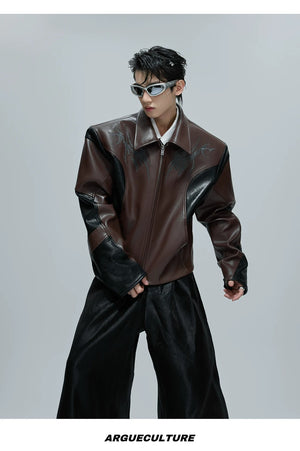 desc::cropped-crocodile-texture-spine-moto-jacket-detail-img-12