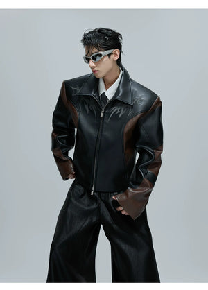 desc::cropped-crocodile-texture-spine-moto-jacket-detail-img-4