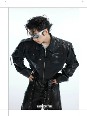desc::cropped-deconstructed-moto-jacket-with-metal-hardware-detail-img-1