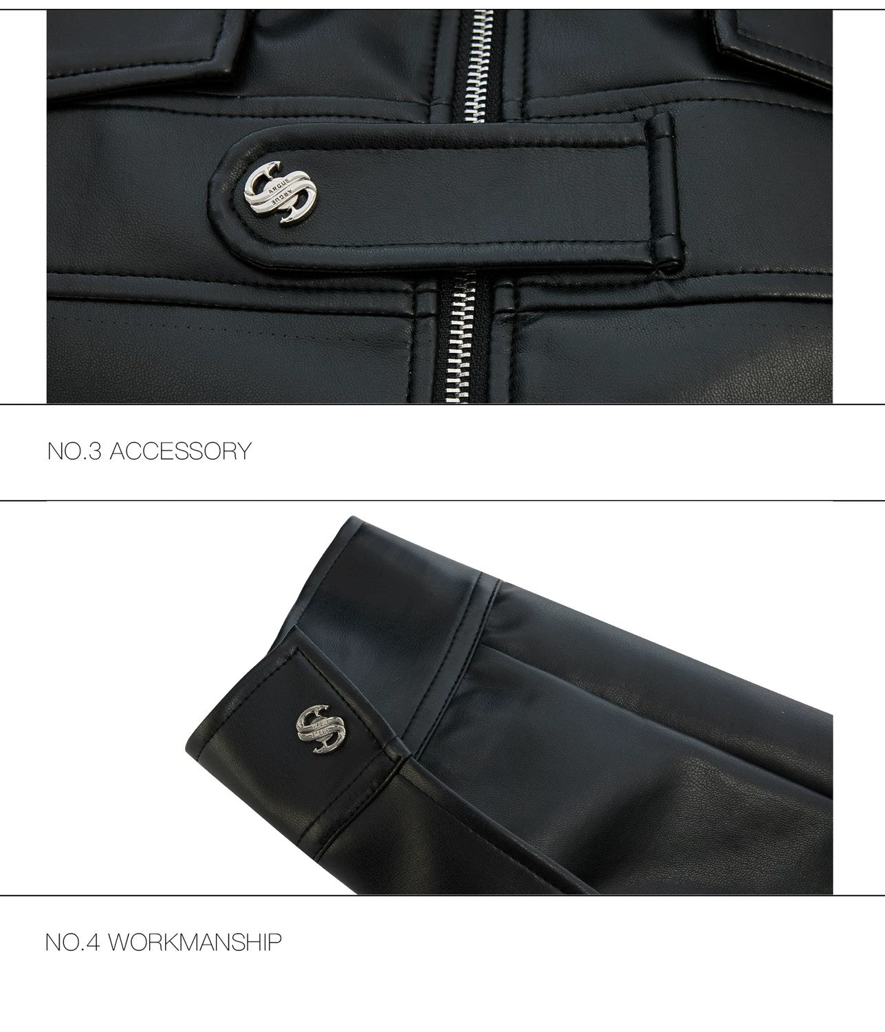 desc::cropped-deconstructed-moto-jacket-with-metal-hardware-detail-img-11