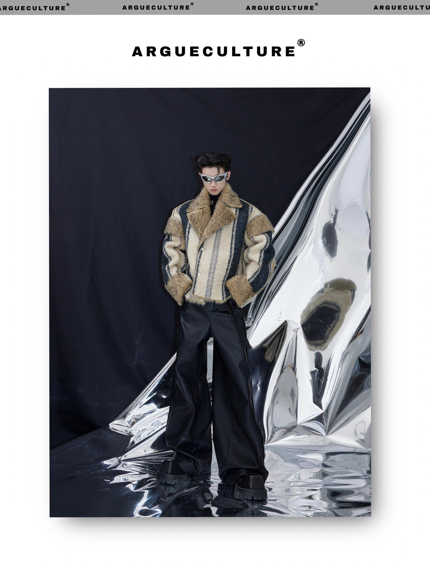 desc::cropped-faux-fur-jacket-vintage-contrast-lapel-detail-img-15