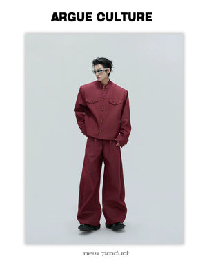 desc::cropped-stand-collar-jacket-set-with-ruby-buttons-detail-img-10