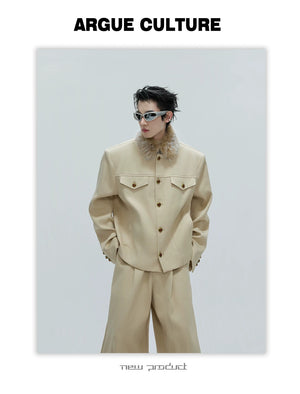 desc::cropped-stand-collar-jacket-set-with-ruby-buttons-detail-img-18