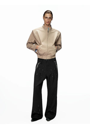 desc::cropped-stand-collar-striped-jacket-unisex-streetwear-detail-img-6