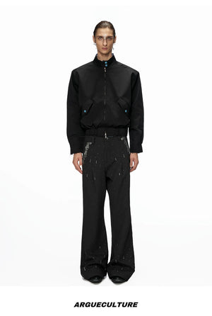 desc::cropped-stand-collar-striped-jacket-unisex-streetwear-detail-img-7