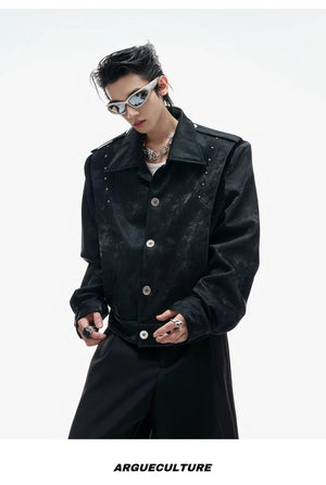 desc::cropped-studded-snakeskin-leather-jacket-streetwear-biker-coat-detail-img-10