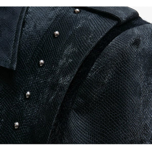 desc::cropped-studded-snakeskin-leather-jacket-streetwear-biker-coat-detail-img-9