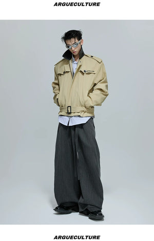 desc::cropped-woven-leather-patchwork-jacket-urban-streetwear-shell-detail-img-2