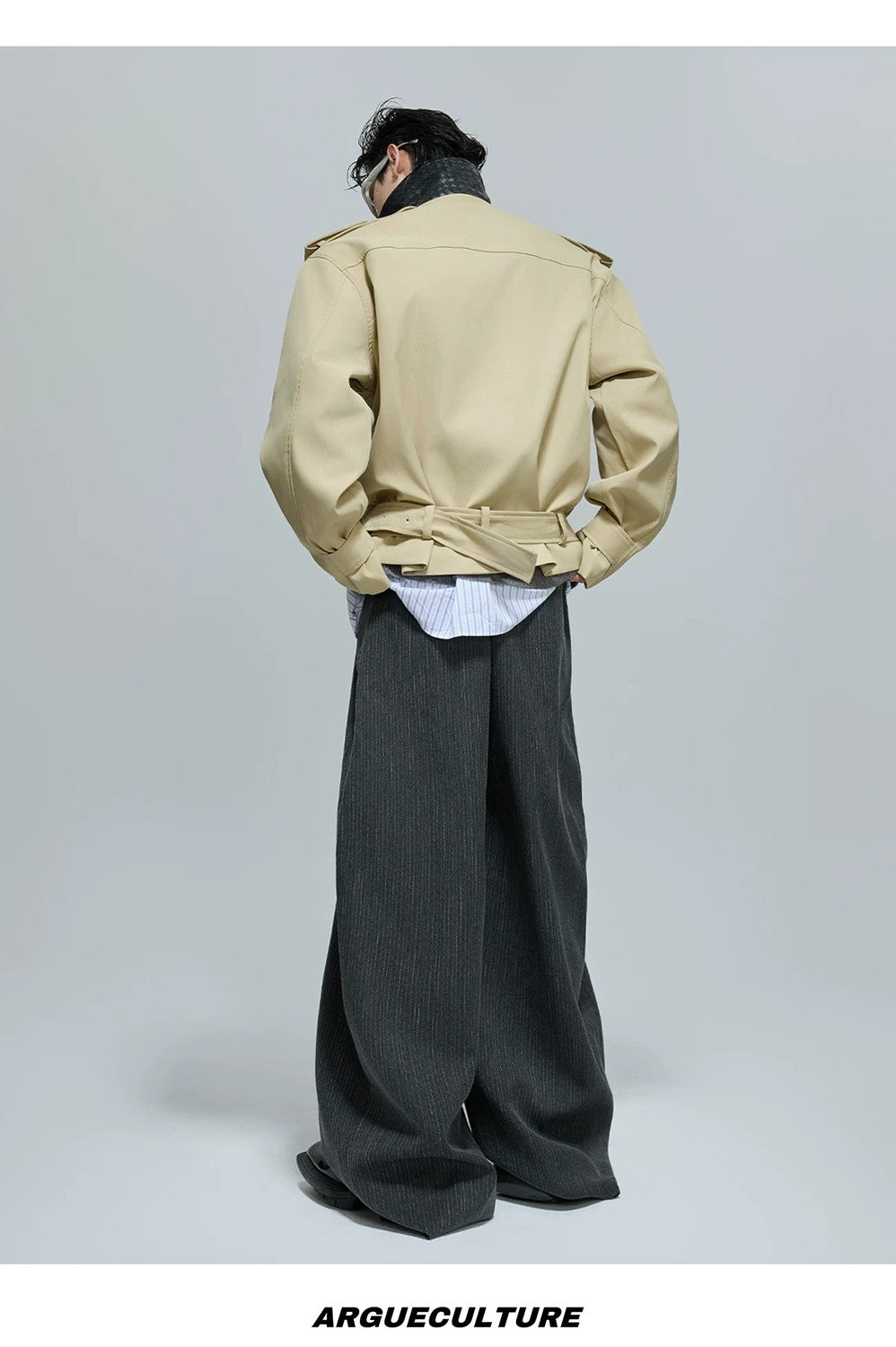 desc::cropped-woven-leather-patchwork-jacket-urban-streetwear-shell-detail-img-3