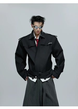 desc::cropped-woven-leather-patchwork-jacket-urban-streetwear-shell-detail-img-7