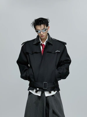 cropped-woven-leather-patchwork-jacket-urban-streetwear-shell-red-khaki-top