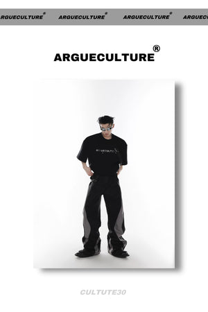 desc::cyberpunk-boxy-tee-metal-strap-padded-shoulder-shirt-detail-img-11