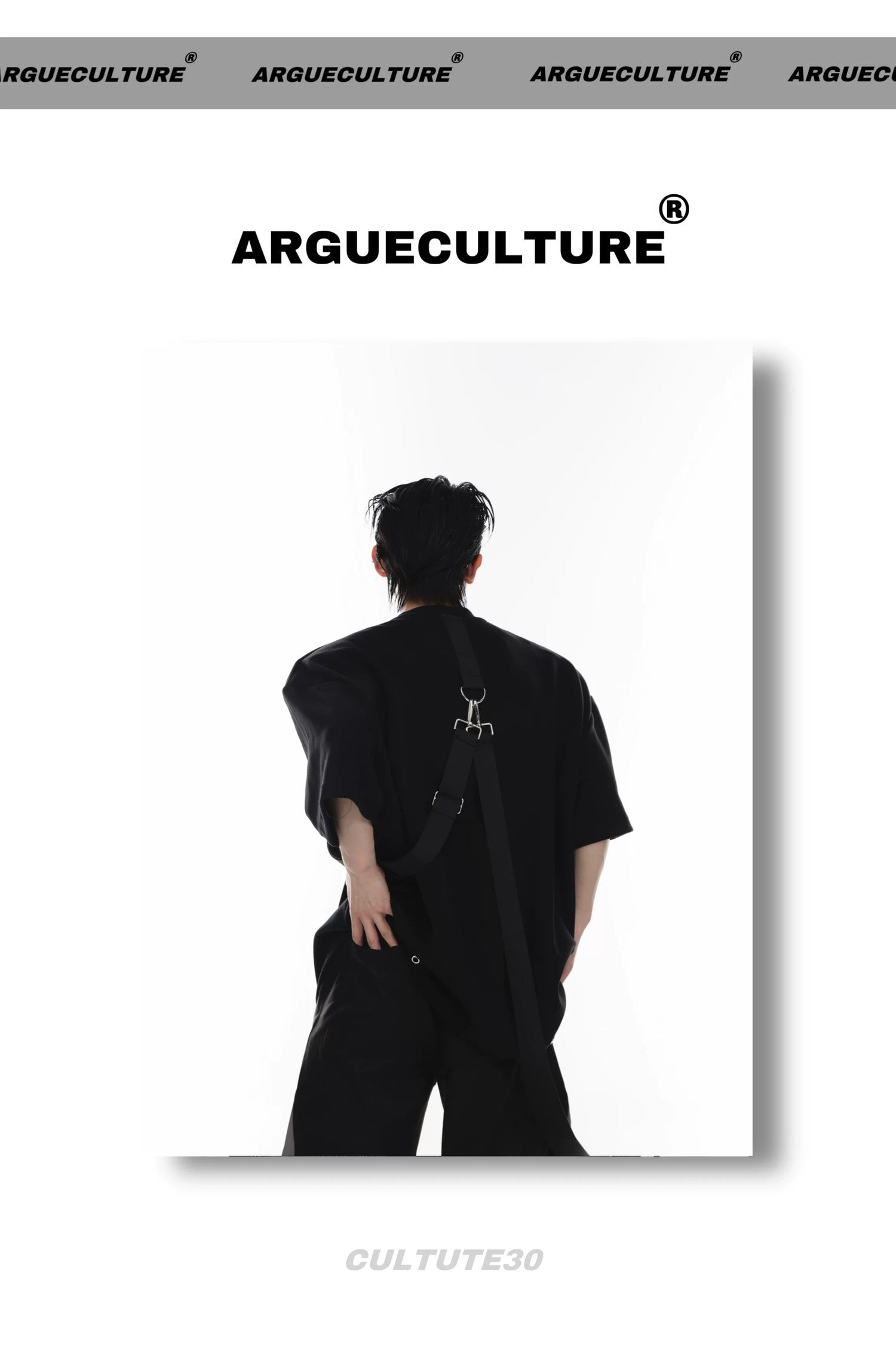desc::cyberpunk-boxy-tee-metal-strap-padded-shoulder-shirt-detail-img-3