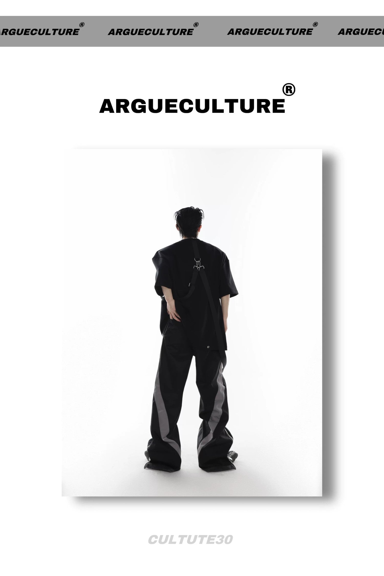 desc::cyberpunk-boxy-tee-metal-strap-padded-shoulder-shirt-detail-img-8