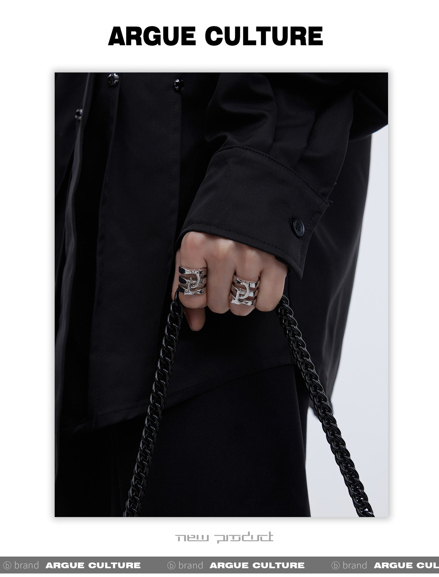 desc::cyberpunk-claw-ring-futuristic-titanium-steel-unisex-detail-img-6