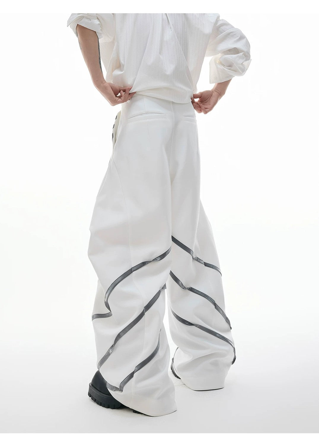 desc::deconstructed-3d-cut-metal-rivet-trousers-detail-img-4