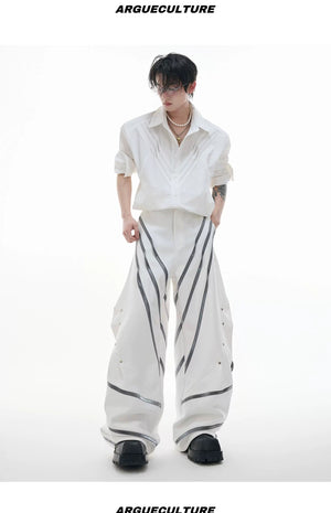 desc::deconstructed-3d-cut-metal-rivet-trousers-detail-img-9