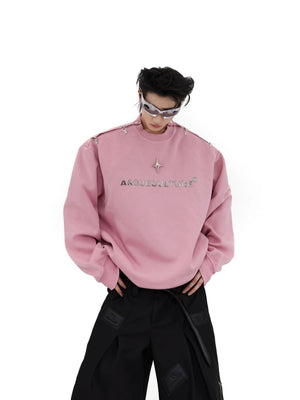 deconstructed-airplane-buckle-padded-sweatshirt-pink