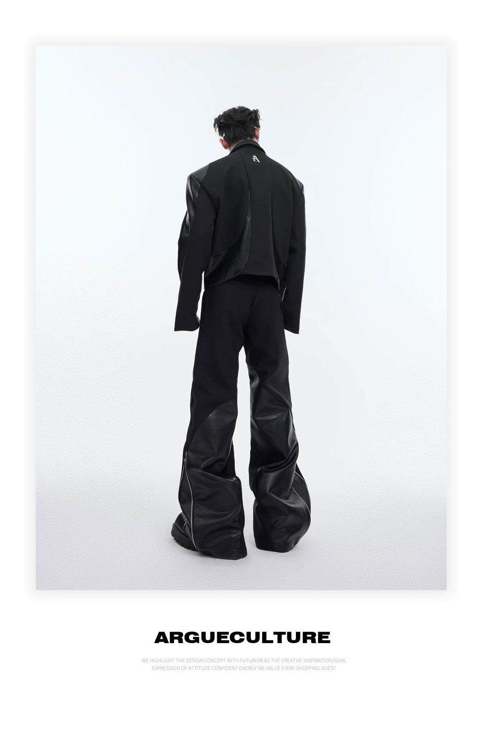 desc::deconstructed-cropped-padded-shoulder-twill-jacket-detail-img-11