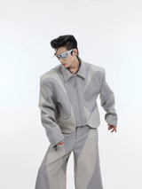 deconstructed-cropped-padded-shoulder-twill-jacket-gray-jacket