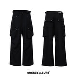 deconstructed-cropped-workwear-jacket-cargo-pants-set-black-top