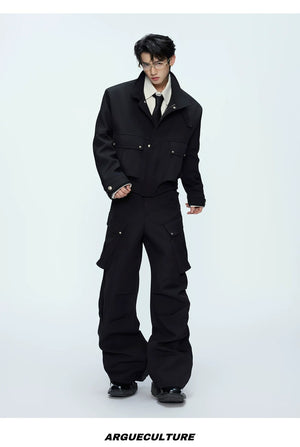 desc::deconstructed-cropped-workwear-jacket-cargo-pants-set-detail-img-13