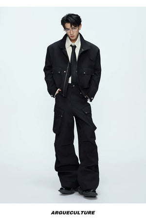 desc::deconstructed-cropped-workwear-jacket-cargo-pants-set-detail-img-14