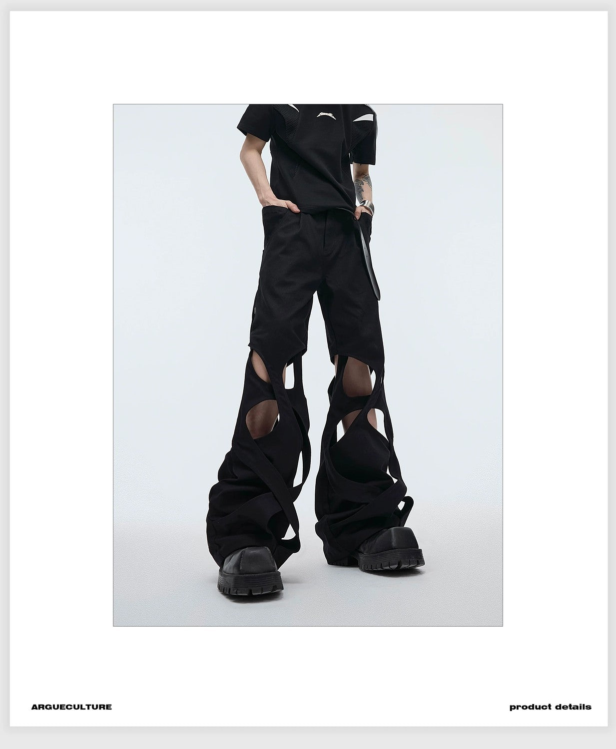 desc::deconstructed-cut-out-streetwear-cargo-pants-detail-img-2