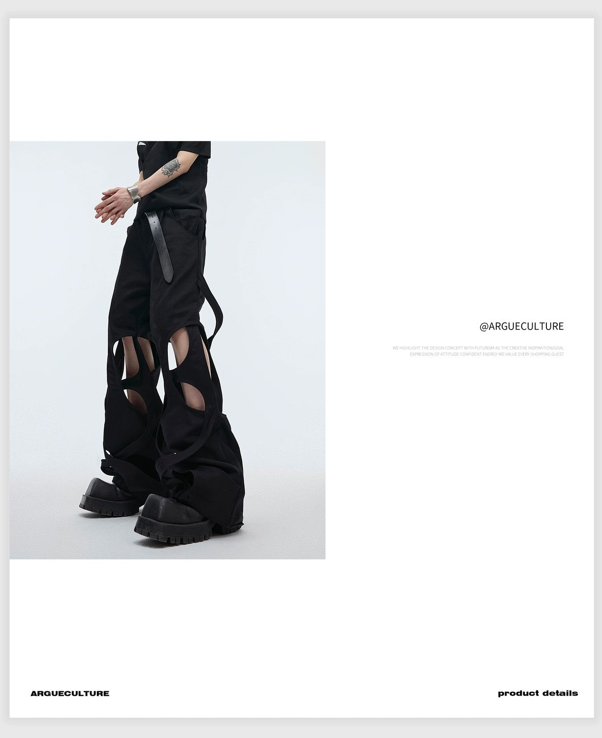desc::deconstructed-cut-out-streetwear-cargo-pants-detail-img-5