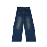 deconstructed-distressed-denim-jacket-wide-leg-pants-set-blue-pants