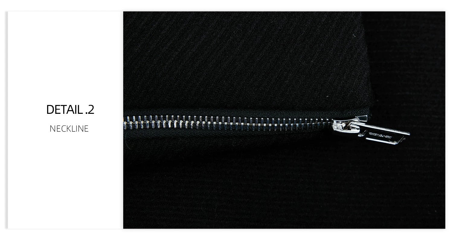 desc::deconstructed-double-zipper-collarless-blazer-mens-runway-jacket-detail-img-2