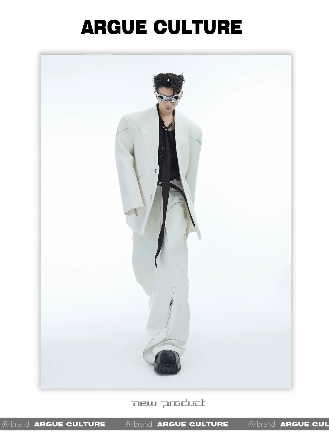 desc::deconstructed-double-zipper-collarless-blazer-mens-runway-jacket-detail-img-6