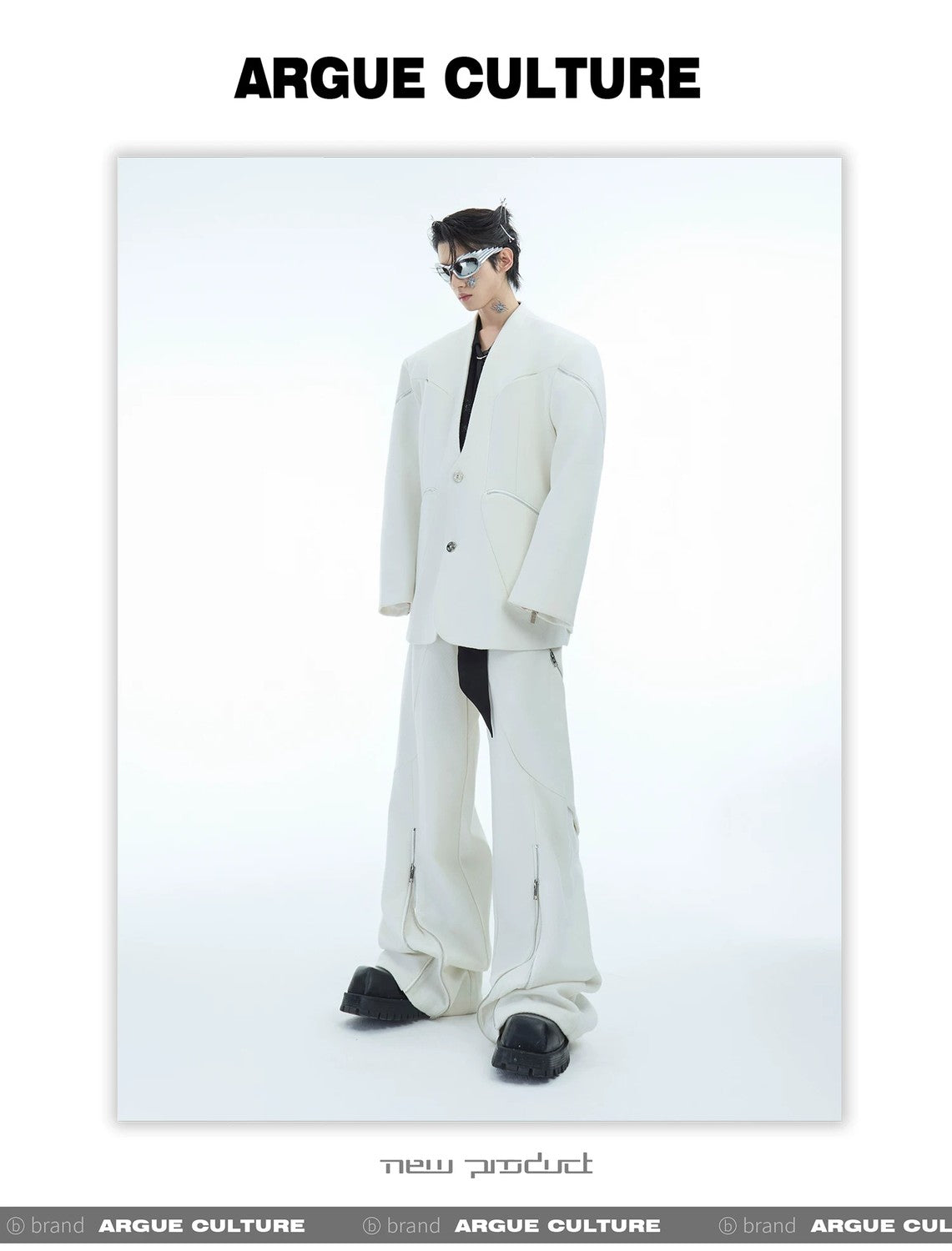 desc::deconstructed-double-zipper-collarless-blazer-mens-runway-jacket-detail-img-9