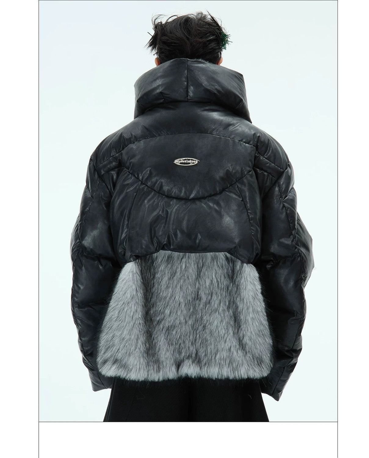 desc::deconstructed-faux-fur-padded-jacket-streetwear-detail-img-12