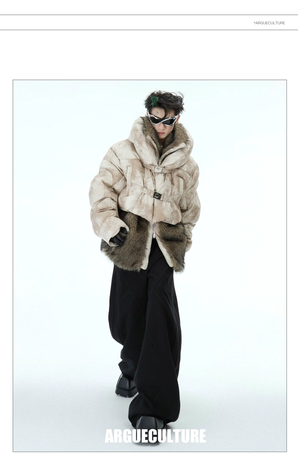 desc::deconstructed-faux-fur-padded-jacket-streetwear-detail-img-3
