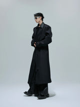 deconstructed-faux-two-piece-long-trench-coat-black