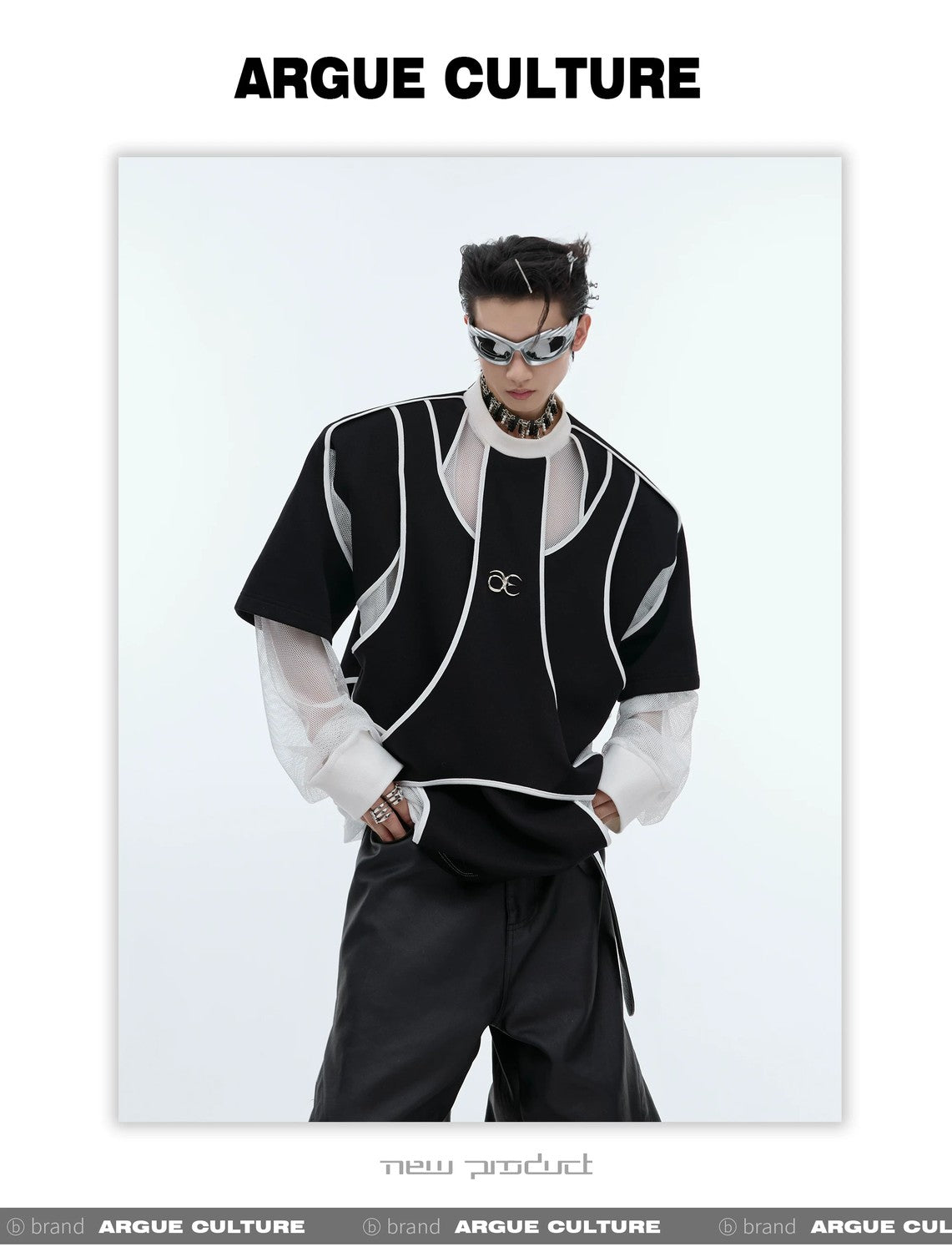 desc::deconstructed-faux-two-piece-shoulder-pad-sweatshirt-detail-img-2