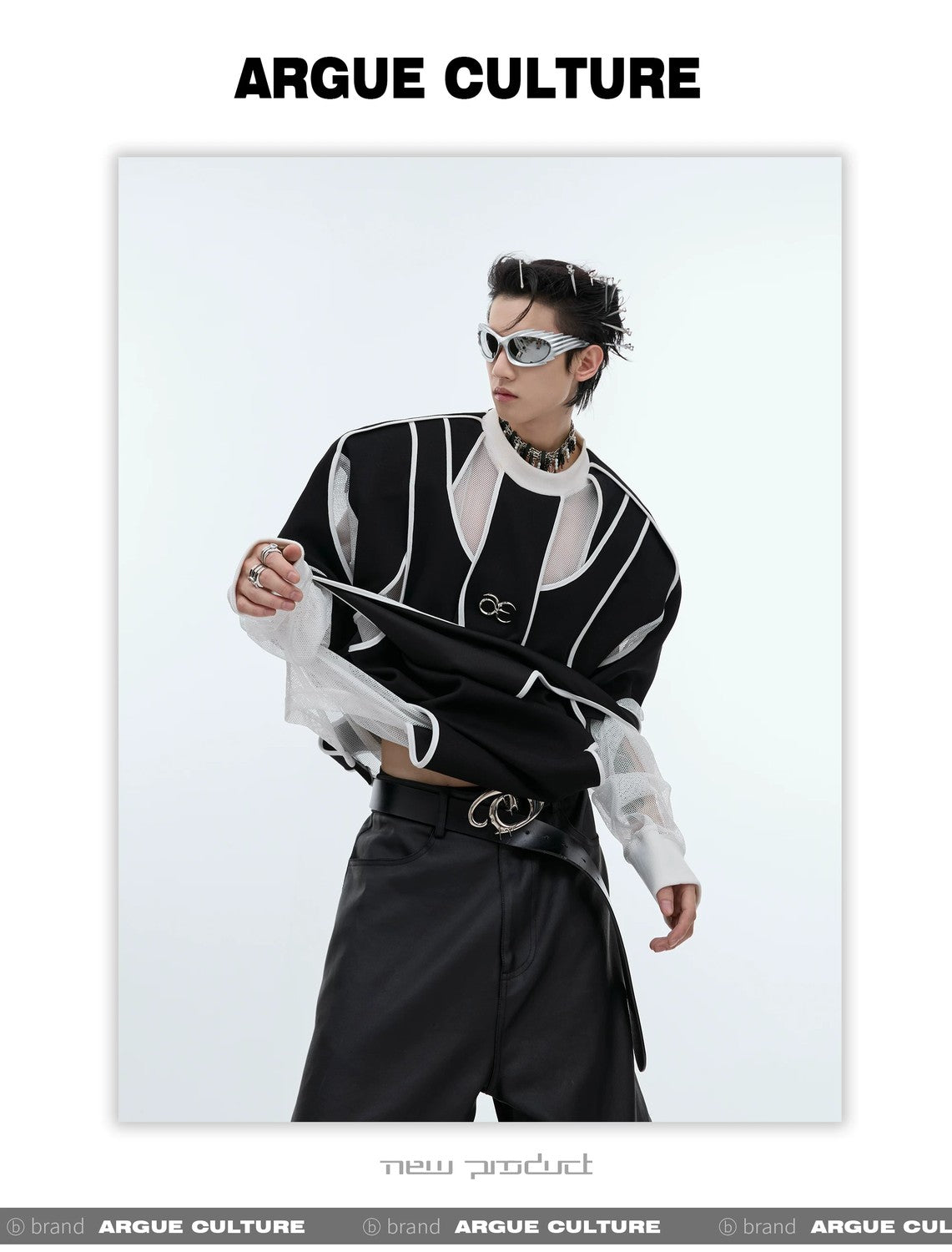 desc::deconstructed-faux-two-piece-shoulder-pad-sweatshirt-detail-img-5