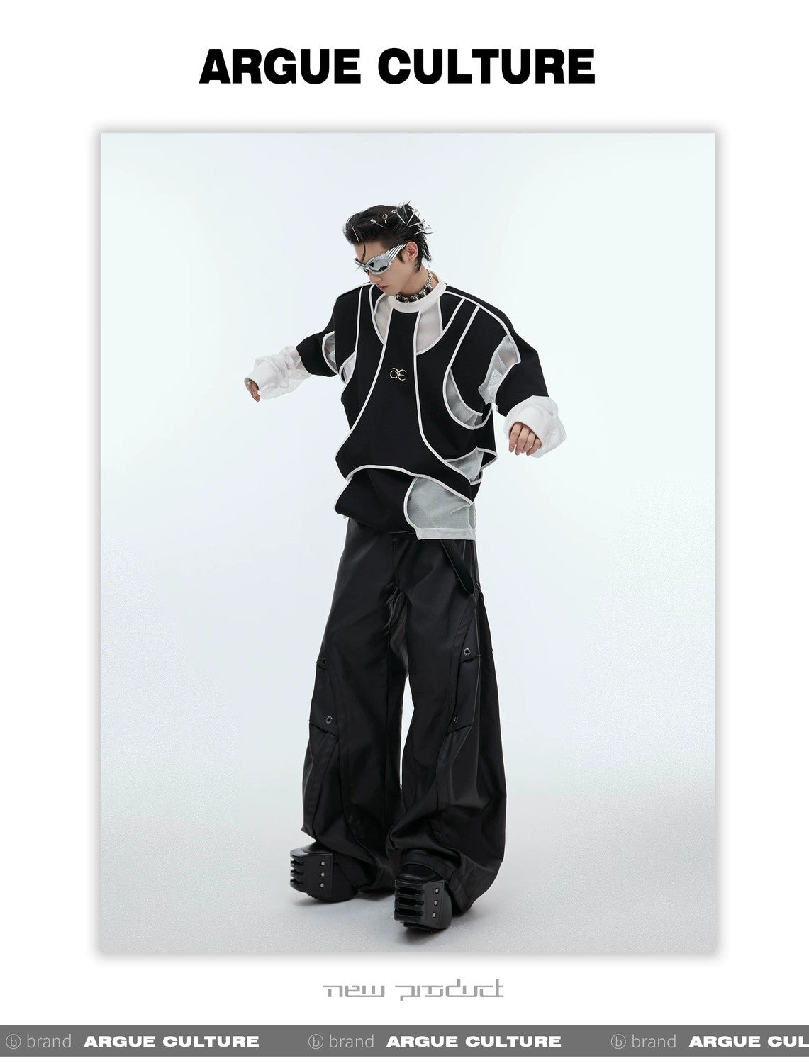 desc::deconstructed-faux-two-piece-shoulder-pad-sweatshirt-detail-img-8