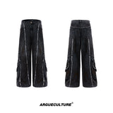 deconstructed-frayed-denim-set-wasteland-jacket-cargoes-black-pants