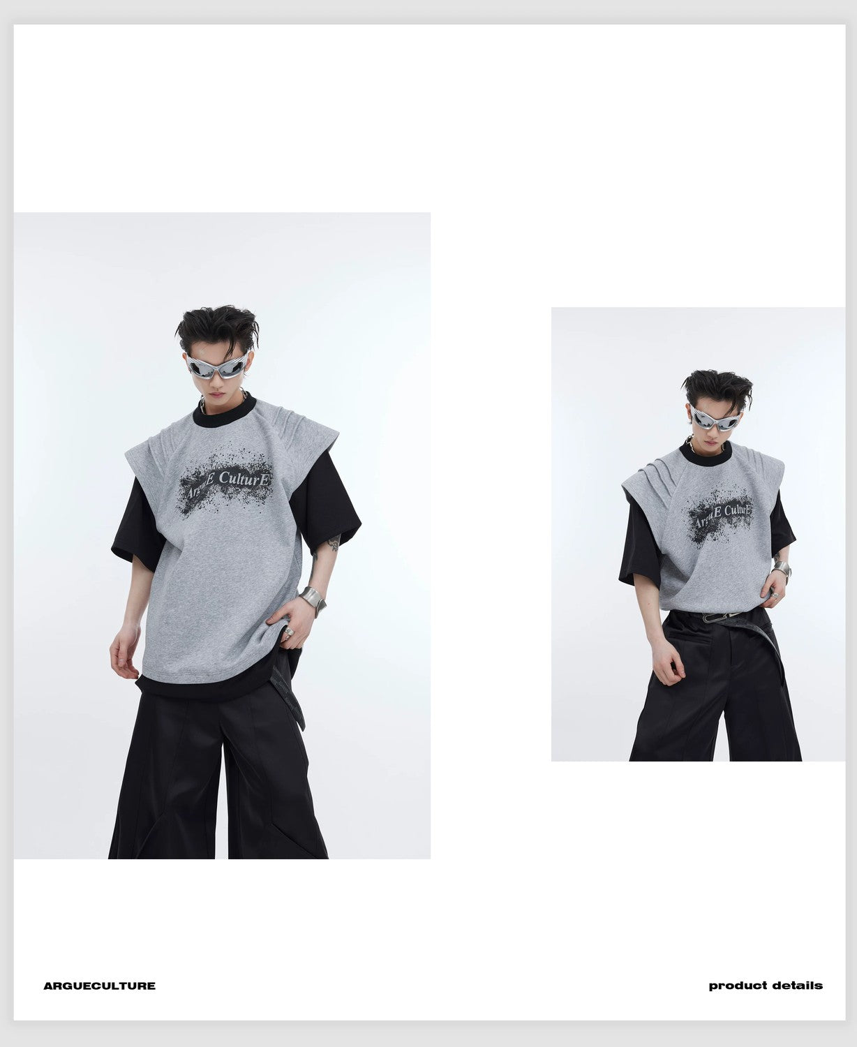 desc::deconstructed-ink-splatter-layered-tee-urban-streetwear-detail-img-11