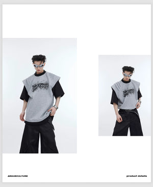desc::deconstructed-ink-splatter-layered-tee-urban-streetwear-detail-img-11