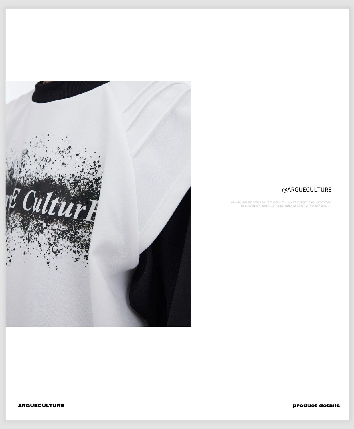 desc::deconstructed-ink-splatter-layered-tee-urban-streetwear-detail-img-5
